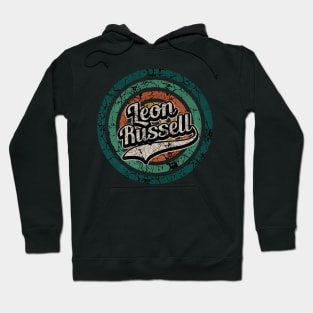 Leon Russell // Retro Circle Crack Vintage Hoodie